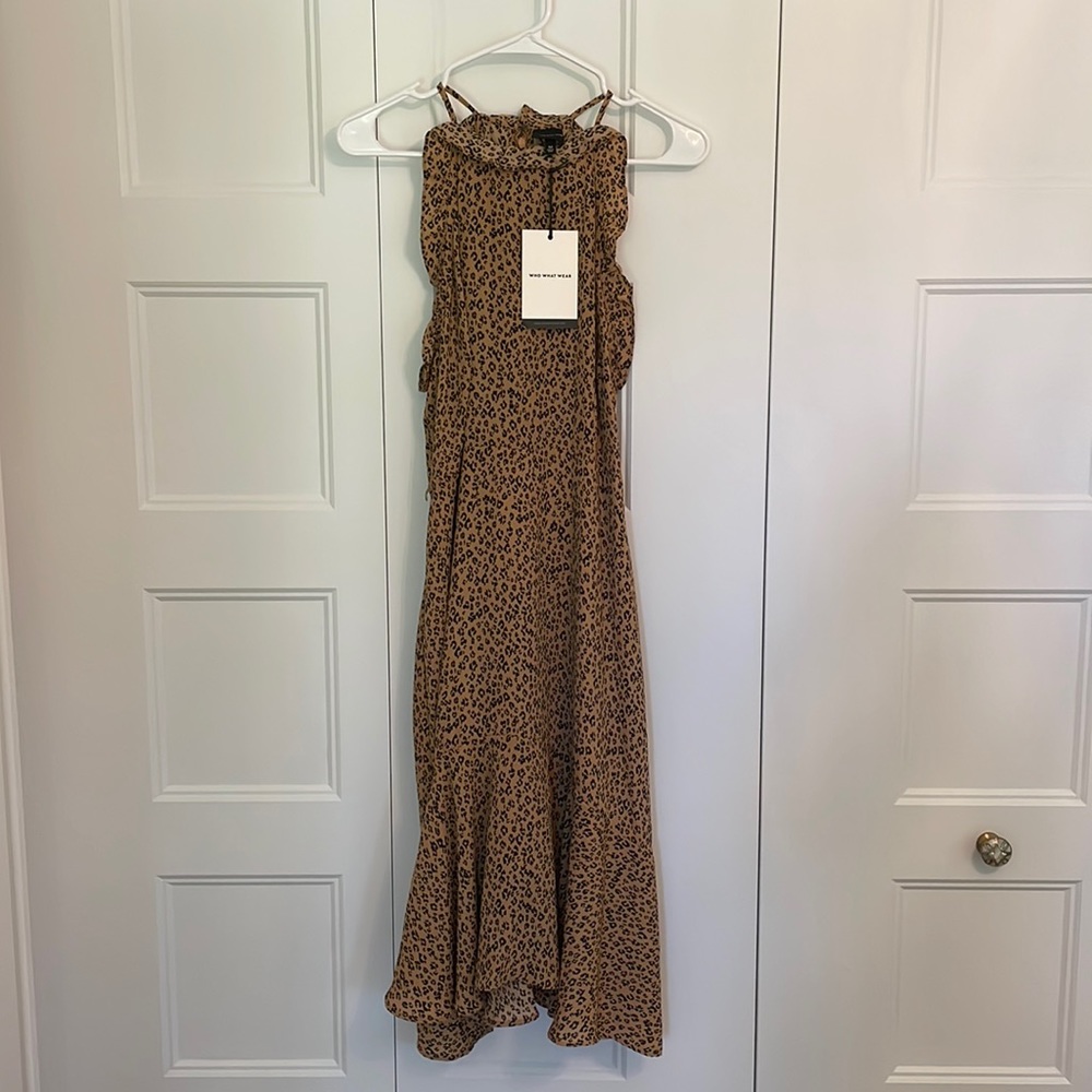 Who what wear leopard dress